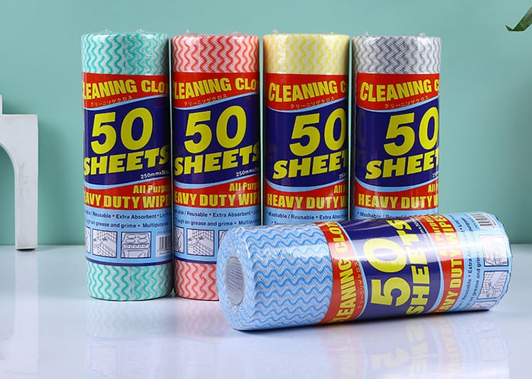 All-Purpose Heavy Duty Wipes - Cleaning Cloth 50 Pcs Sheets
