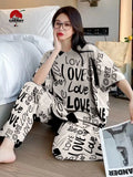 SR Skin Love Printed Night Suit