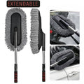 Telescopic Microfiber Car Duster with Long Handle