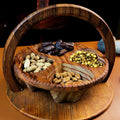 Handcrafted Wooden Foldable Dry Fruit Basket