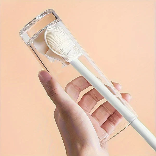 Long Handle Silicone Bottle Cleaning Brush x 2 (Pair of Brushes)