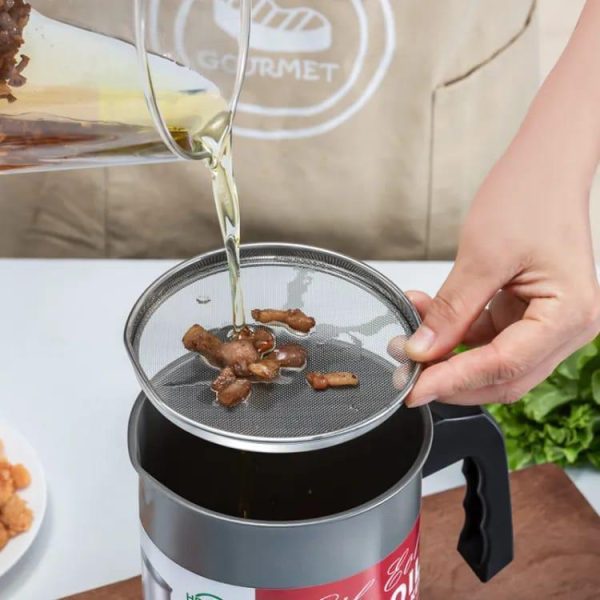 Kitchen Oil filter Pot 1.4 liter