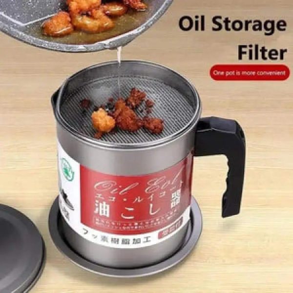 Kitchen Oil filter Pot 1.4 liter