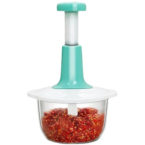 Multifunction Hand Press Vegetable Chopper (1.5L)