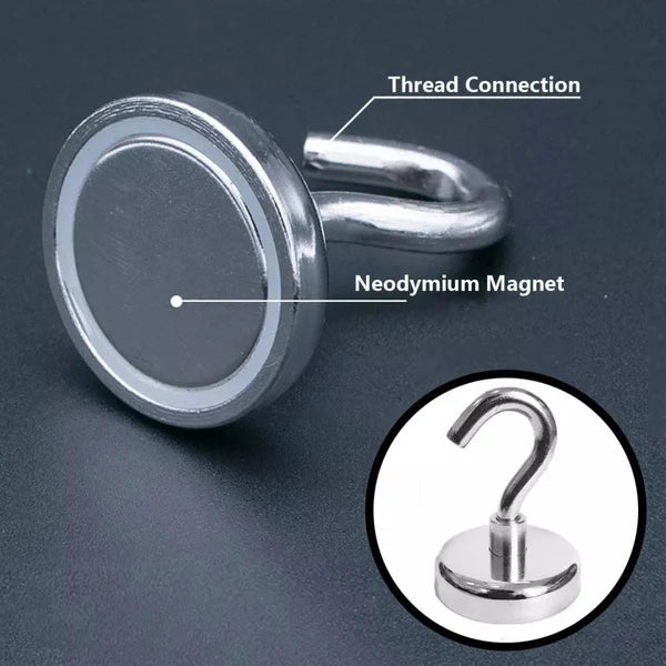 High-Quality Magnetic Hooks PACK OF 2