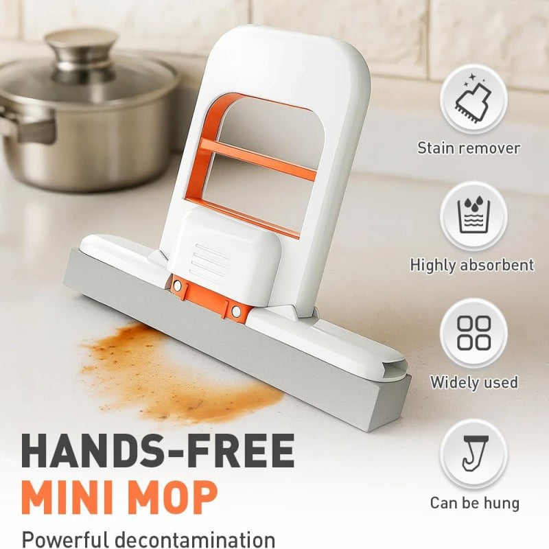 Hand Free Mini Mop Multi Surface Cleaning Tool